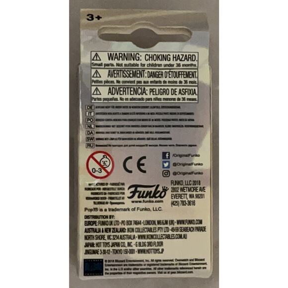 Funko Pocket Pop! Overwatch Keychain Winston - NEW! - Picture 7 of 9